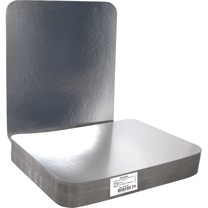 Изображение товара Крышка для алюминиевой формы Горница 318х251 мм 100 шт Россия