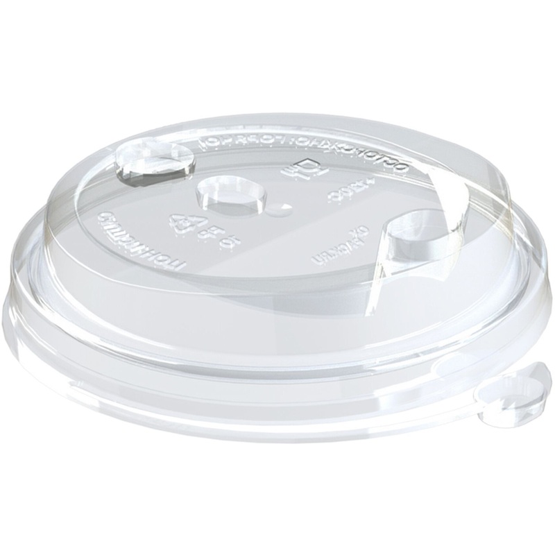 Изображение товара Крышка для стакана 90 мм прозрачная OXPACK Hide 1000 штук в упаковке