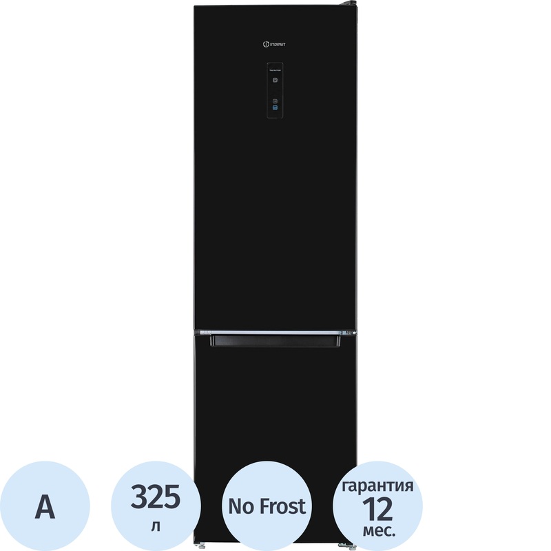 Изображение товара Холодильник Indesit ITS 5200 B двухкамерный чёрный с No Frost