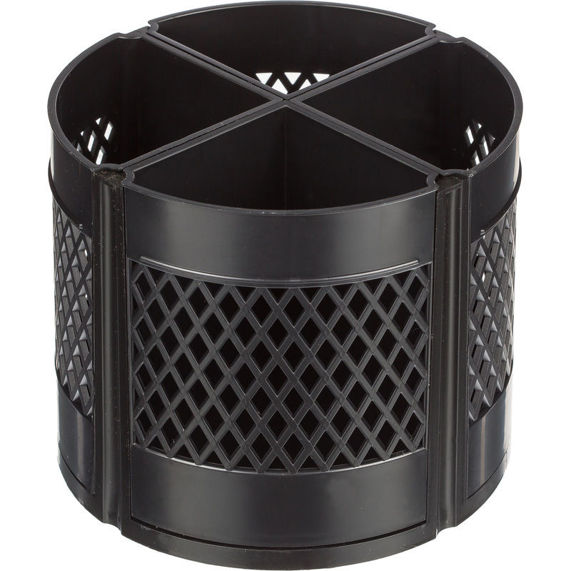 Изображение товара Подставка-органайзер Attache Квартет черная 110x125x125 мм