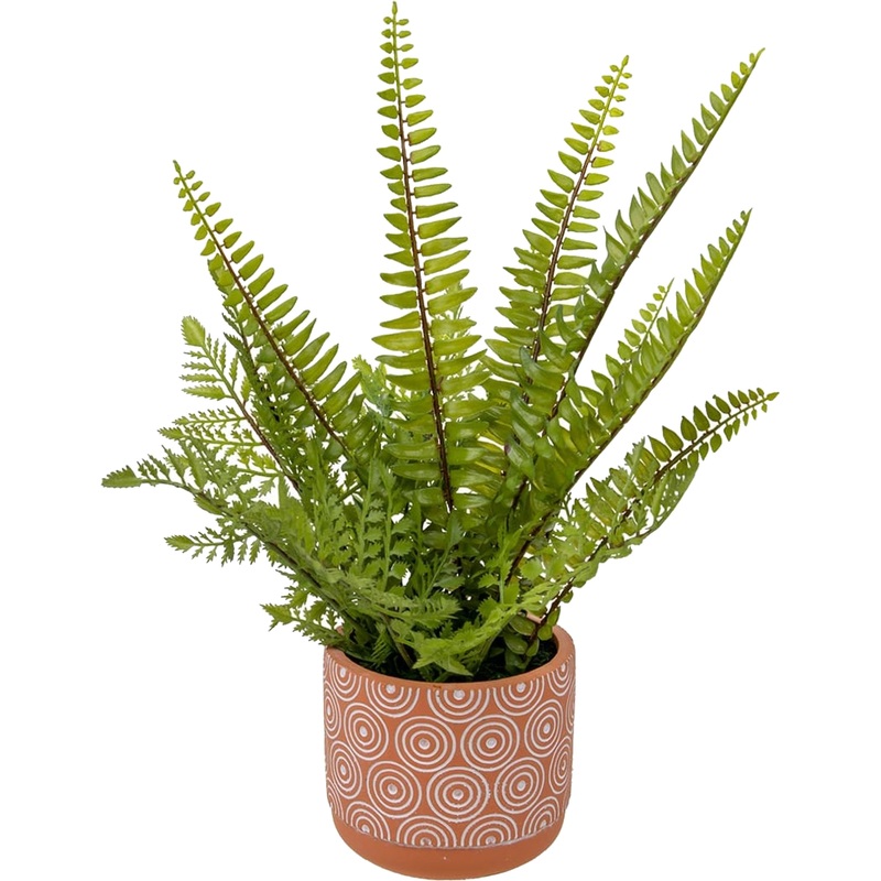 Изображение товара Растение искусственное в горшке Вещицы Папоротник 42 см (Mia12)