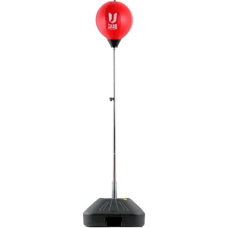 Изображение товара Груша боксерская напольная на стойке Jabb HDLW-9803 красная (120-140 см)