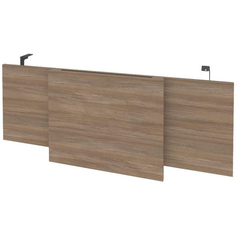 Изображение товара Царга стола руководителя Onix Direct O.M-CSR-3 дуб аризона антрацит 1140x54x450 мм