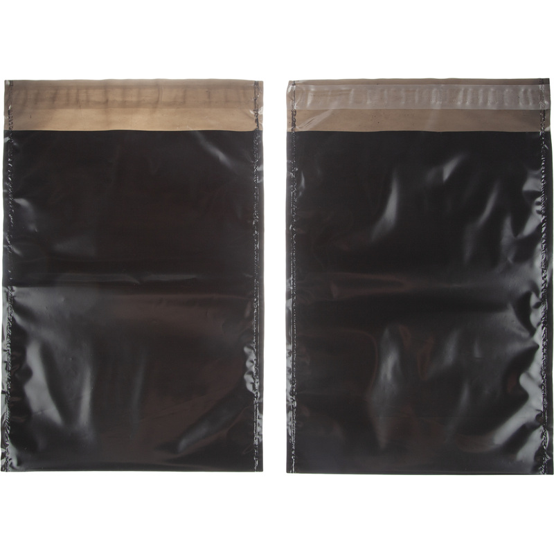 Изображение товара Курьерский пакет 360х500+40 мм черный 250 штук