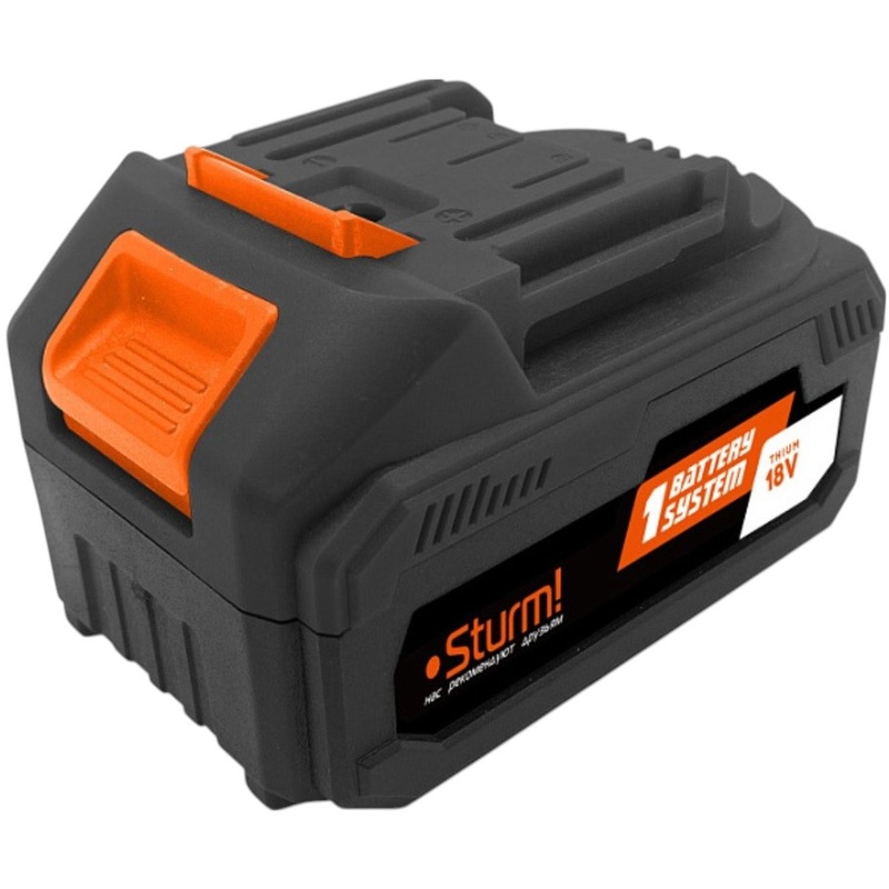 Изображение товара Аккумулятор Sturm! 1BatterySystem 18 В 4 Ач Li-ion SBP1804 для инструмента