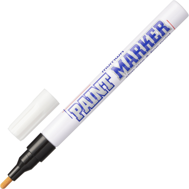 Изображение товара Маркер промышленный лаковый MunHwa SPM-01 чёрный 1-2 мм