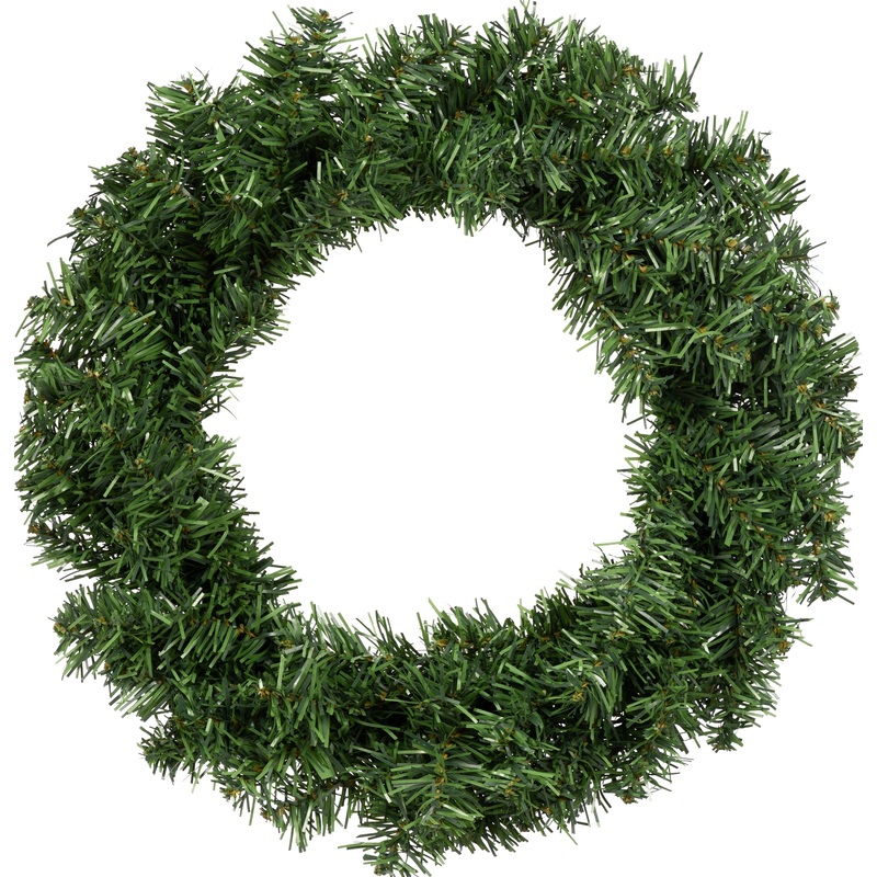 Изображение товара Венок хвойный новогодний диаметром 45 см для декора