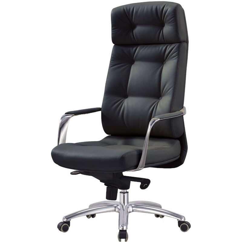 Изображение товара Офисное кресло для руководителя Бюрократ Dao из натуральной кожи и металла