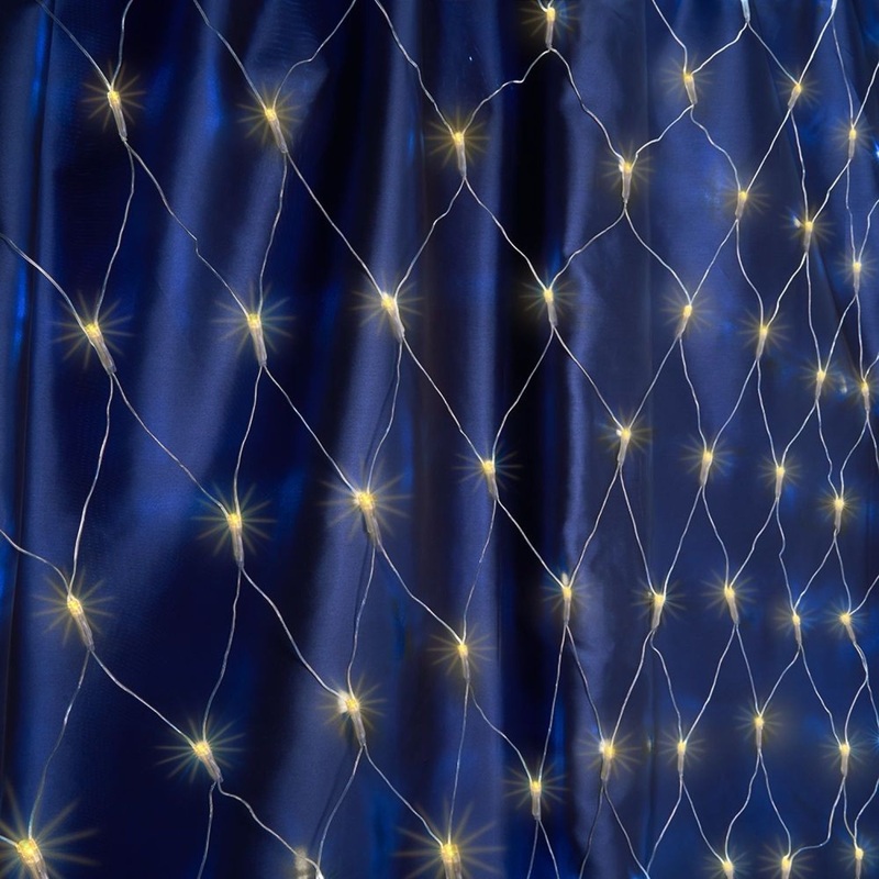 Изображение товара Светодиодная гирлянда Feron сетка 2 м теплый белый свет 240 LED