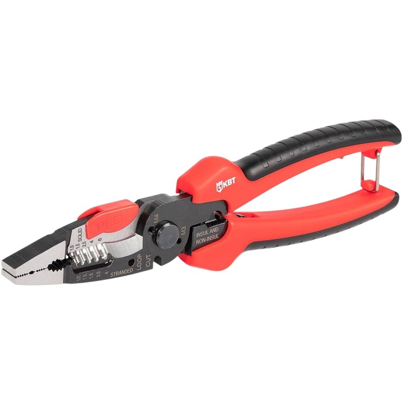 Изображение товара Мультитул КВТ Профи 8 функций 215 мм многофункциональный инструмент для электриков