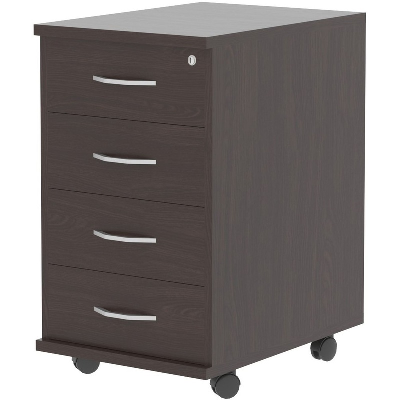 Изображение товара Тумба офисная Imago ТМ-4.А венге магия 4 ящика с замком 412x450x702 мм