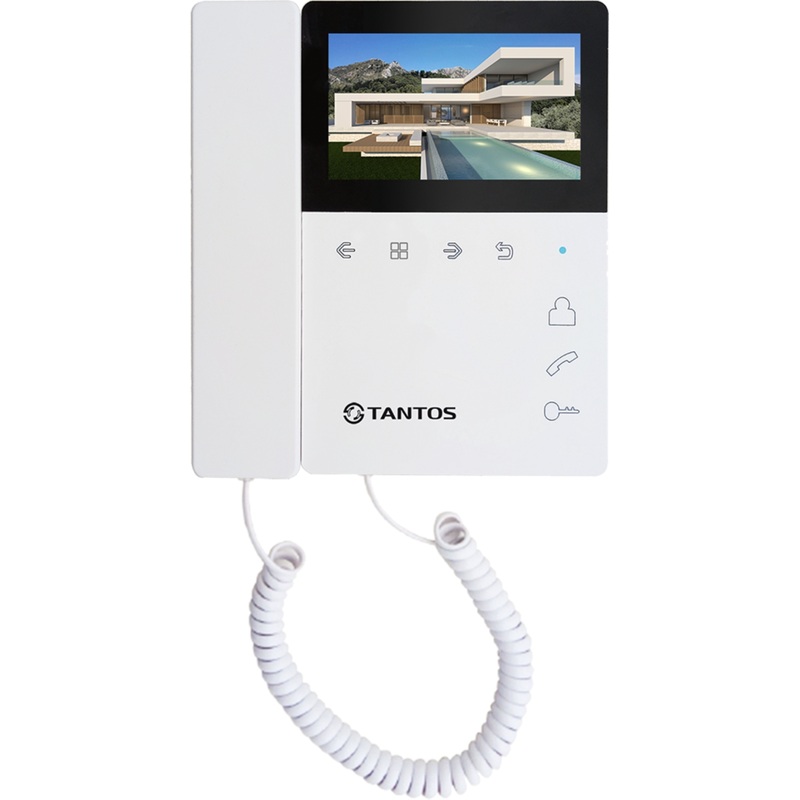 Изображение товара Монитор видеодомофона Tantos Elly HD X белый (00-00349537)
