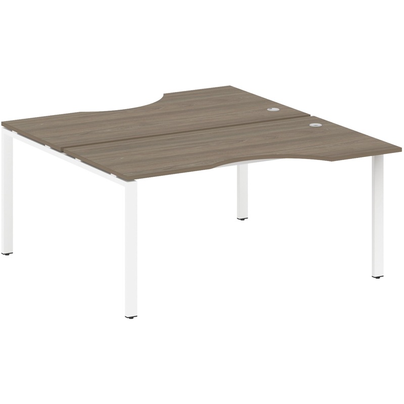 Изображение товара Рабочая станция Metal System Style БП.РАС-СА-2.1 1600x1835 мм белый и вяз благородный