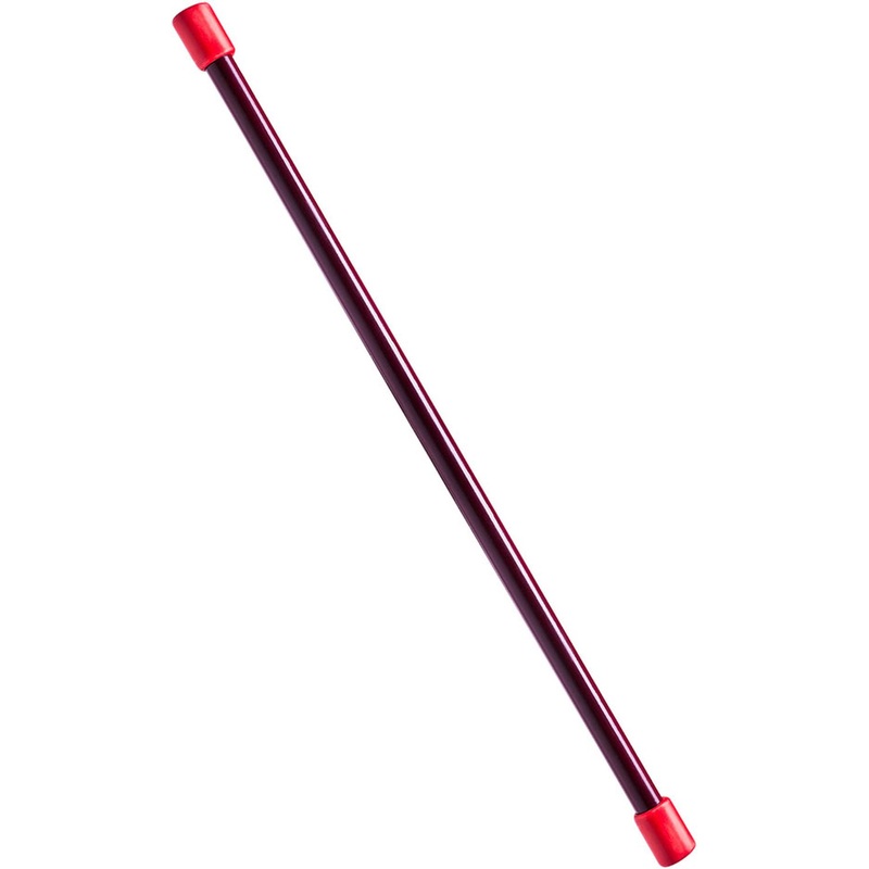 Изображение товара Гимнастическая палка MR B07 7 кг 110 см красная для фитнеса и силовых тренировок