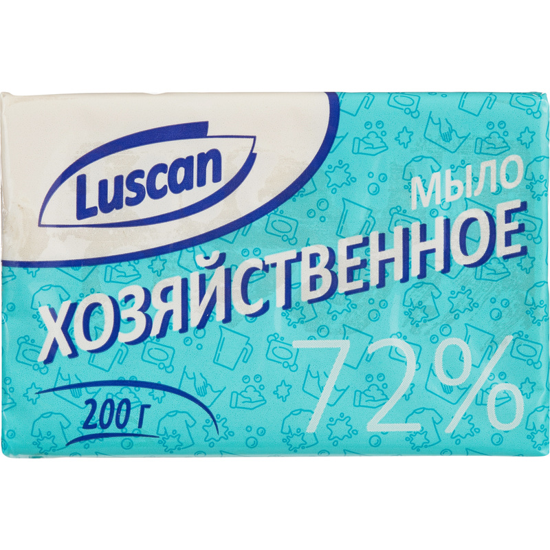Изображение товара Мыло хозяйственное Luscan 72% 200 г