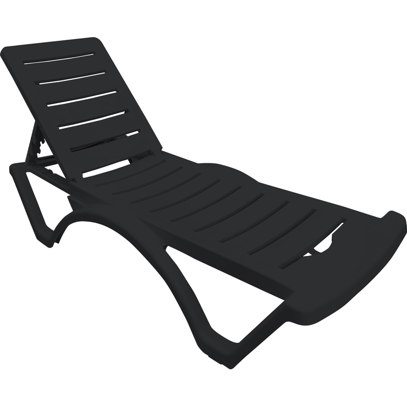 Изображение товара Шезлонг Adriano Classic (графит, 650х300х1870 мм) Изображение товара Шезлонг Adriano Classic (графит, 650х300х1870 мм)
