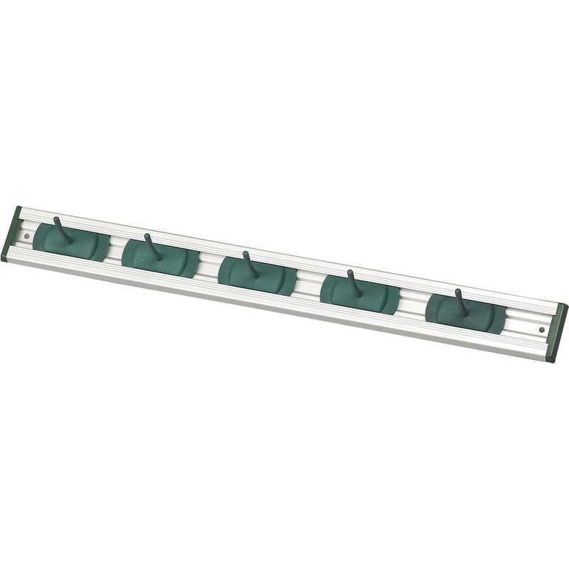 Изображение товара Настенная консоль Ringa HSR5G из анодированного алюминия 500 мм с зелеными заглушками