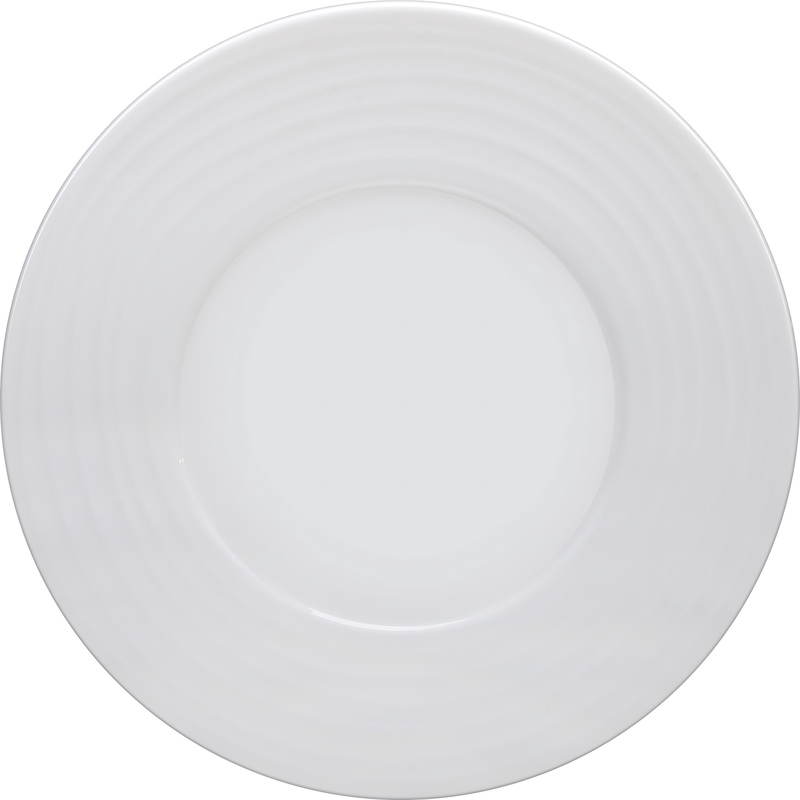 Изображение товара Тарелка пирожковая Tudor England Royal Circle 16 см белая