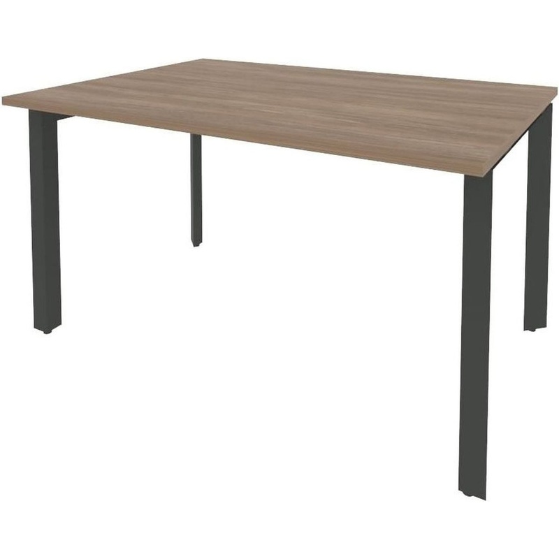 Изображение товара Стол для переговоров Onix-П O.MP-PRG-1.3 дуб аризона антрацит 1380х980х750 мм