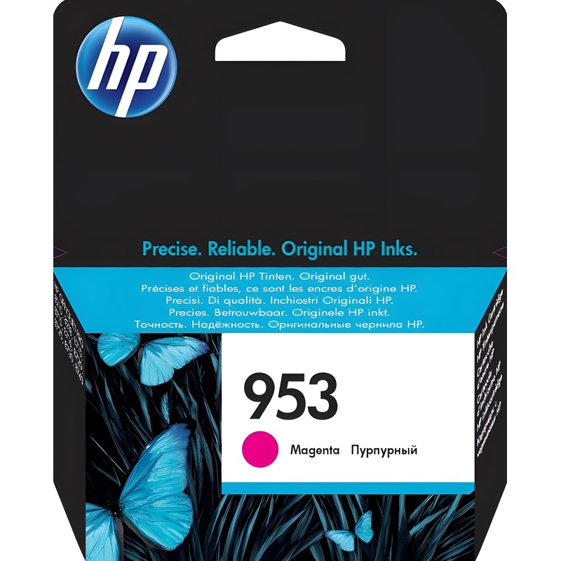 Изображение товара Оригинальный пурпурный картридж HP 953 F6U13AE для офисных принтеров