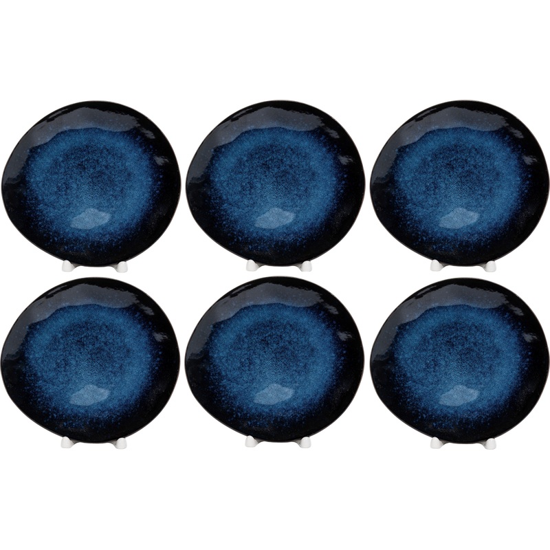 Изображение товара Набор тарелок на 6 персон Пуран из керамики Samold стильный и практичный