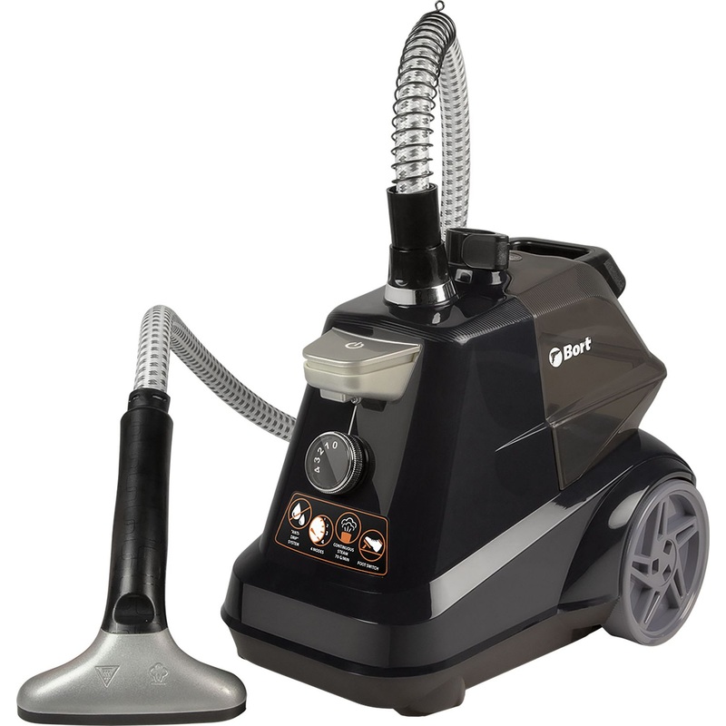 Изображение товара Вертикальный отпариватель Bort Comfort + 2350 Вт, мощность 70 г/мин, 3 л бак, китайский