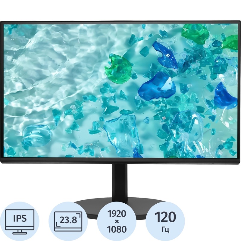 Изображение товара Уценка. Монитор 23.8" Acer Vero CB242YGbmiprx чёрный (UM.QB2CD.G09) Изображение товара Уценка. Монитор 23.8" Acer Vero CB242YGbmiprx чёрный (UM.QB2CD.G09)