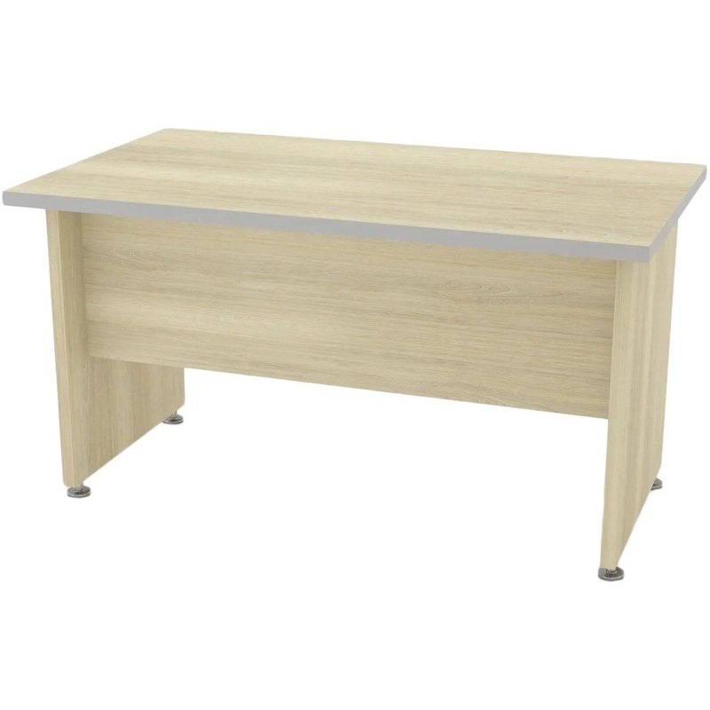 Изображение товара Стол для переговоров Комус Мебель Сатурн-Д ясень 1400x800x764 мм