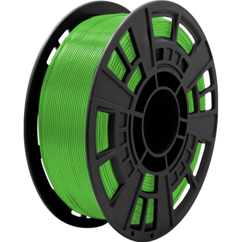 Изображение товара PLA+ пластик для 3D-принтера Lider-3D зелёный глянцевый 1.75 мм 1 кг