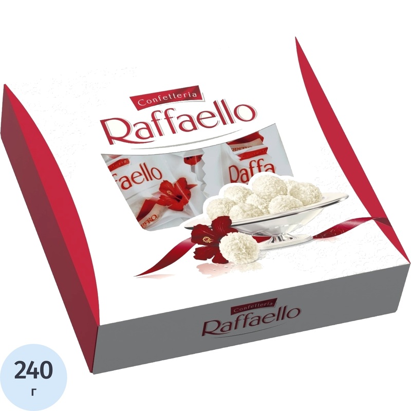 Изображение товара Конфеты Raffaello 240 г