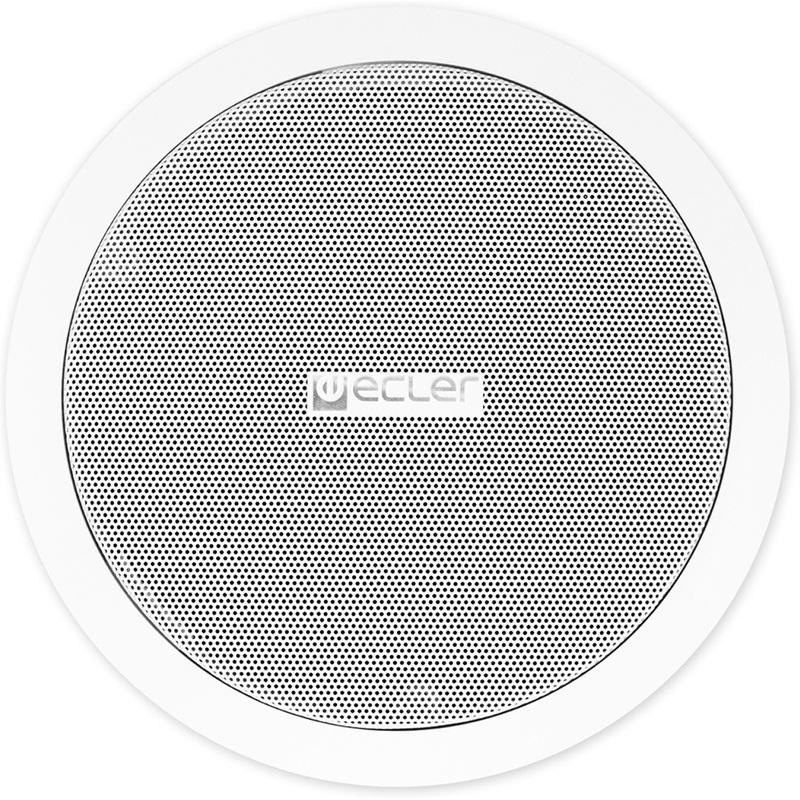 Изображение товара Потолочная двухполосная акустическая система Ecler IC6 40 Вт 75-20000 Гц пластиковый корпус