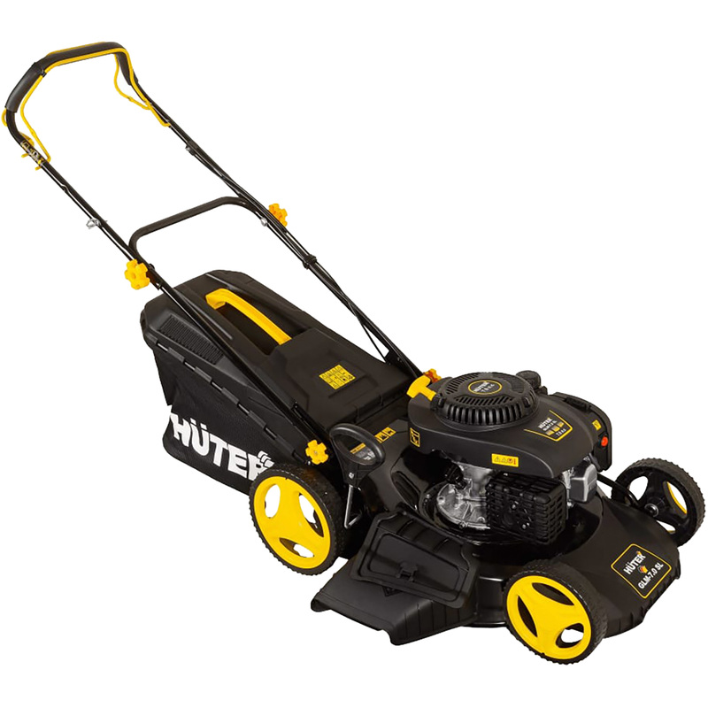 Изображение товара Газонокосилка бензиновая Huter GLM-7.0 SL с мульчированием и регулятором высоты