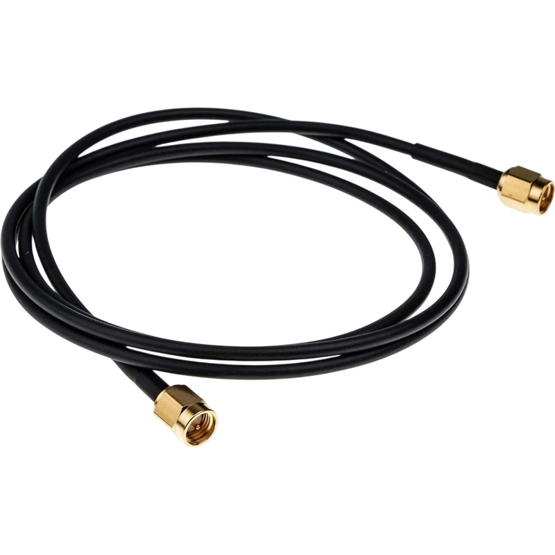 Изображение товара Кабель коаксиальный RG-58 3 м с коннектором RP-SMA для радио и антенн