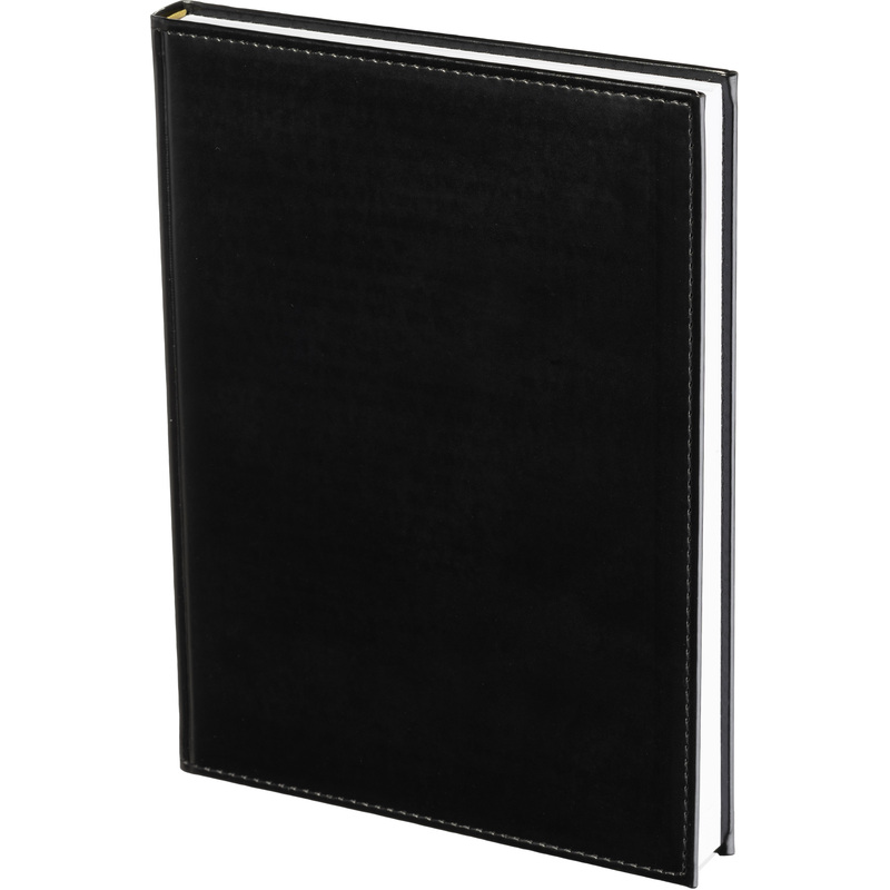 Изображение товара Ежедневник недатированный Attache Каньон искусственная кожа А4 176 листов чёрный