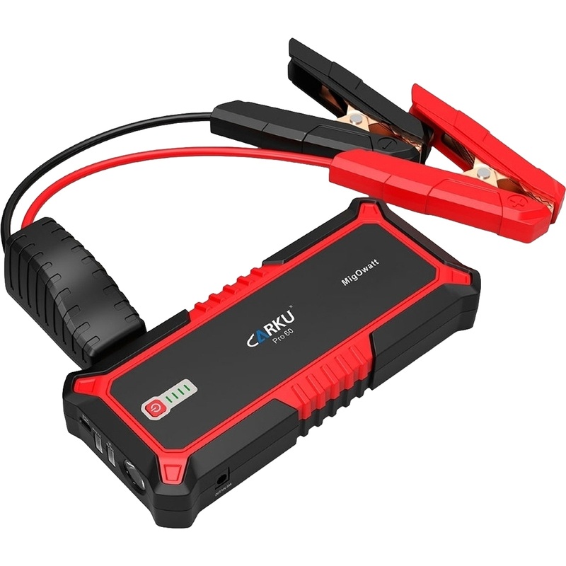 Изображение товара Внешний аккумулятор (power bank) Carku Pro-60 25000 мАч 15W красный/чёрный (CARP60)