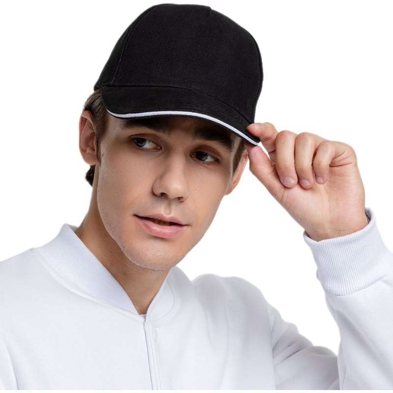 Изображение товара Бейсболка Проект 111 Classic чёрная регулируемая унисекс всесезонная