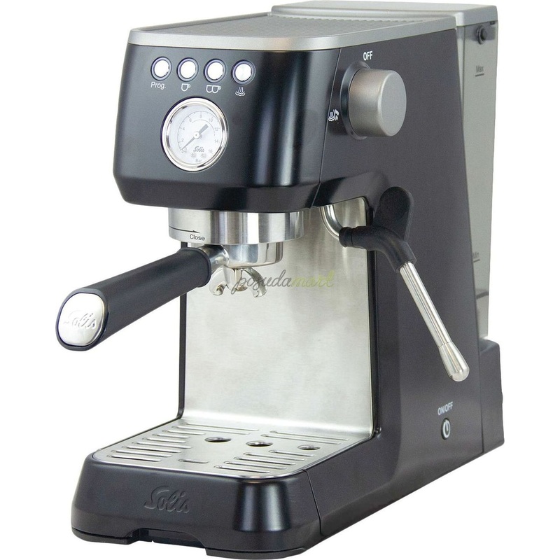 Изображение товара Кофеварка рожковая Solis Coffe Maker 1170 черная уцененная