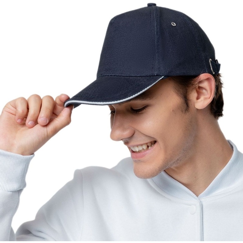 Изображение товара Бейсболка Проект 111 Classic синяя универсальная для взрослых всесезонная