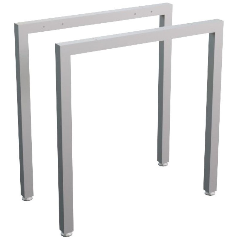 Изображение товара Набор крайних опор для одиночного бенча Steel 11101 (белый, 700х40х727 мм)