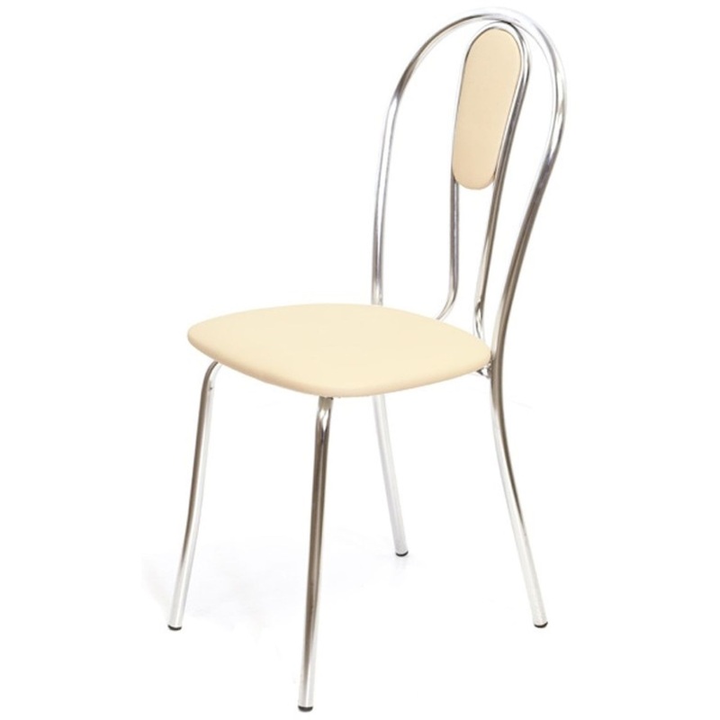 Изображение товара Стул обеденный Венус М бежевый из искусственной кожи