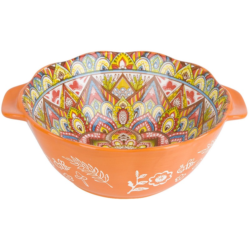 Изображение товара Набор форм для запекания Nouvelle Home Arabesque фарфоровых 6 штук 23.6х20 см