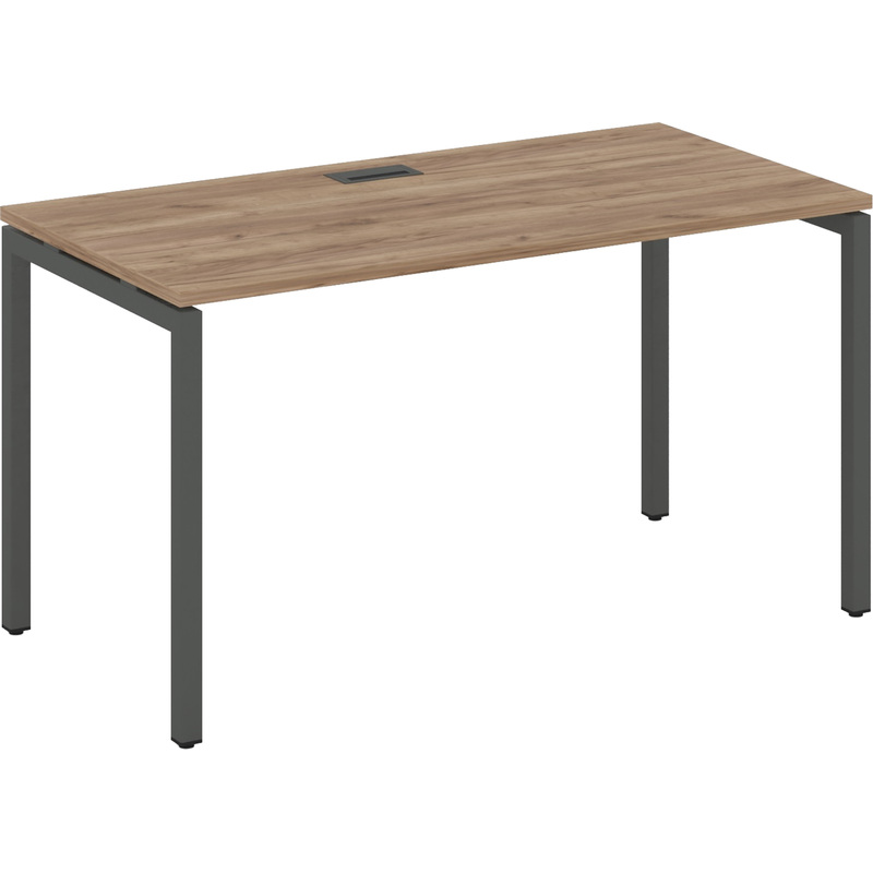 Изображение товара Стол прямой Style Project SN-4P.SP-024 (дуб табак/антрацит, 1580х800х750 мм)