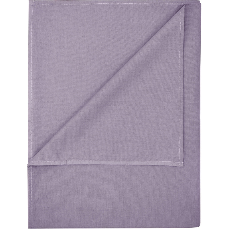 Изображение товара Простыня Bravo из поплина 215x220 см лиловая гипоаллергенная