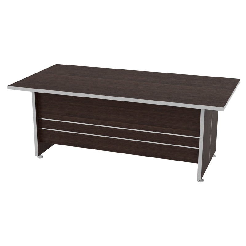 Изображение товара Стол руководителя письменный Комус Мебель Сатурн-Д венге 1800х900х764 мм