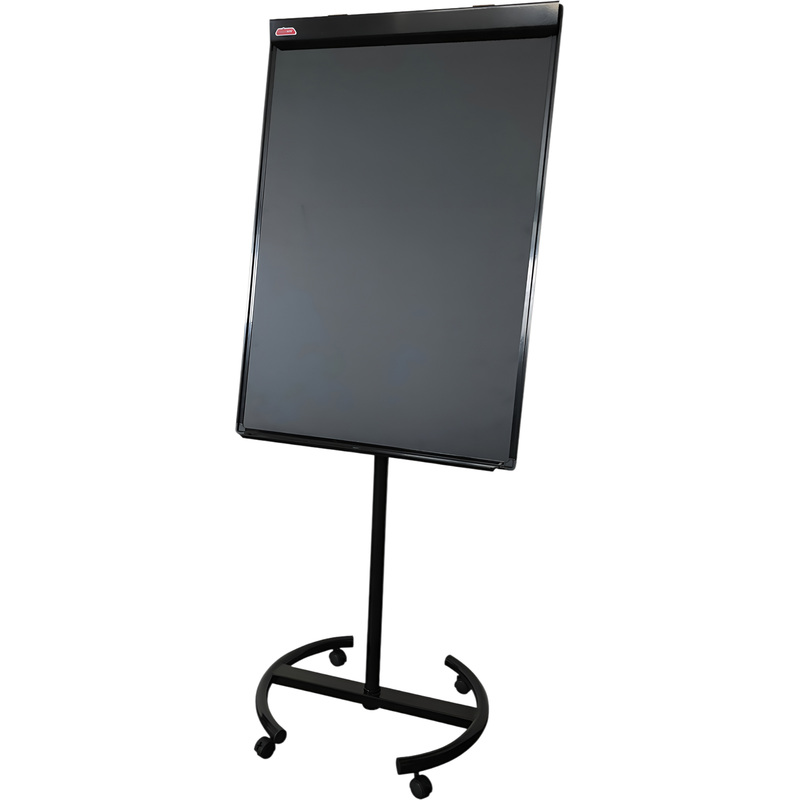 Изображение товара Флипчарт магнитно-меловой 100x70 см на роликах черный Attache Loft