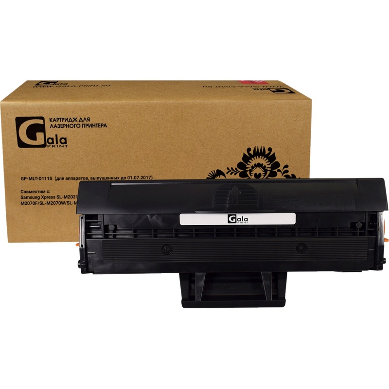 Изображение товара Тонер-картридж GalaPrint MLT-D111S GP-MLT-D111S для Samsung черный совместимый