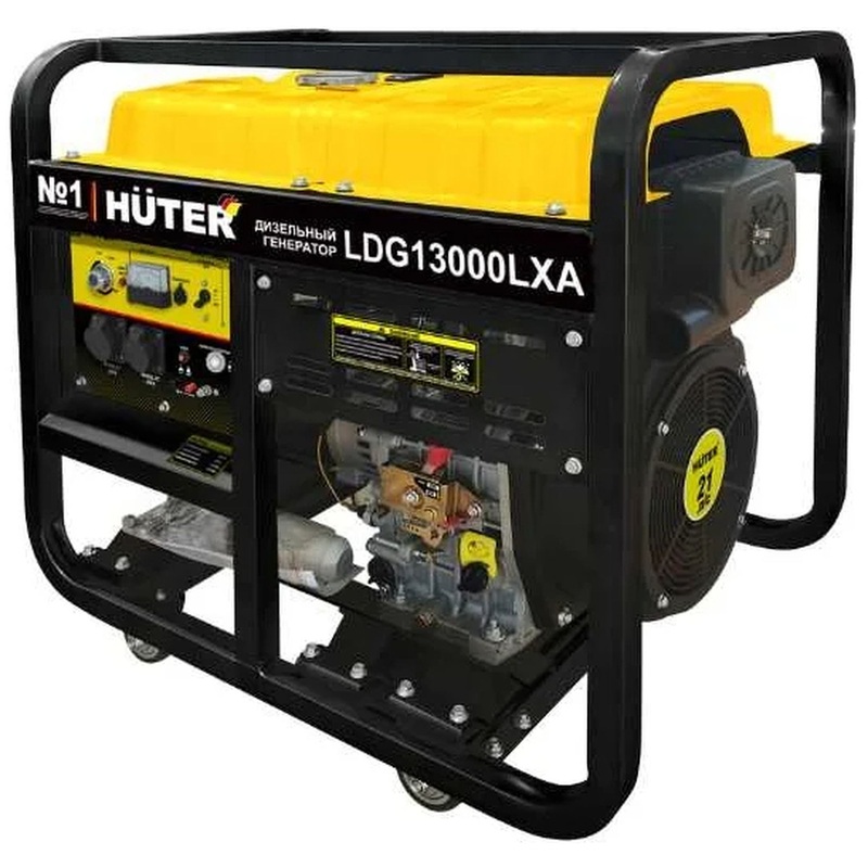 Изображение товара Дизельный генератор Huter LDG 13000LXА мощность 9.5 кВт для автономного электроснабжения