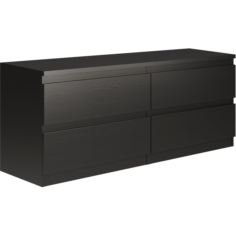 Изображение товара Тумба Кастор с четырьмя ящиками дуб венге 1297х396х542 мм