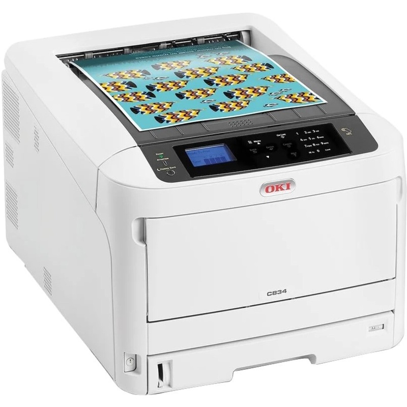 Изображение товара Oki C834dnw цветной лазерный принтер А3 с Wi Fi Ethernet