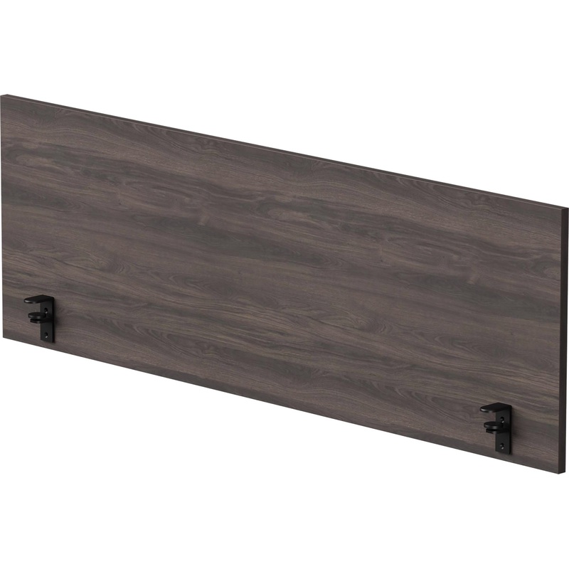 Изображение товара Экран для стола EVO 254P007DK с креплением дуб пасадена фронтальный 1380х18х455 мм